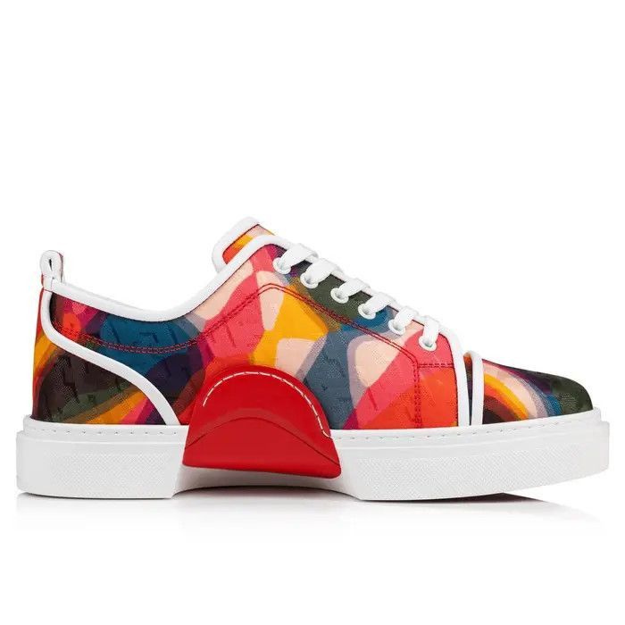 Christian Louboutin Adolon Junior Low-Top Sneakers in Multicolor Size US 10 / EU 43 - 3 Thumbnail