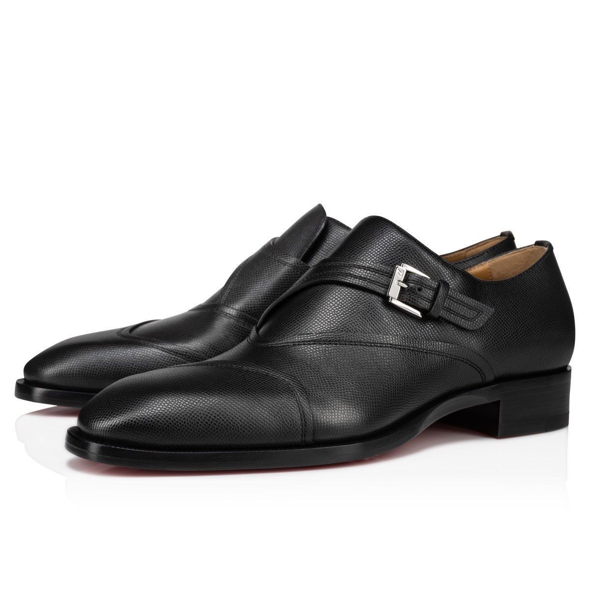 Christian Louboutin Boabi Monk Flat in Black Size US 10 / EU 43 - 2 Thumbnail