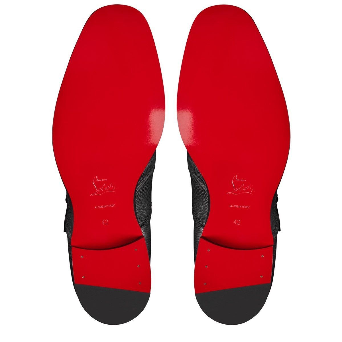 Christian Louboutin Boabi Monk Flat in Black Size US 10.5 / EU 43-44 - 4 Thumbnail