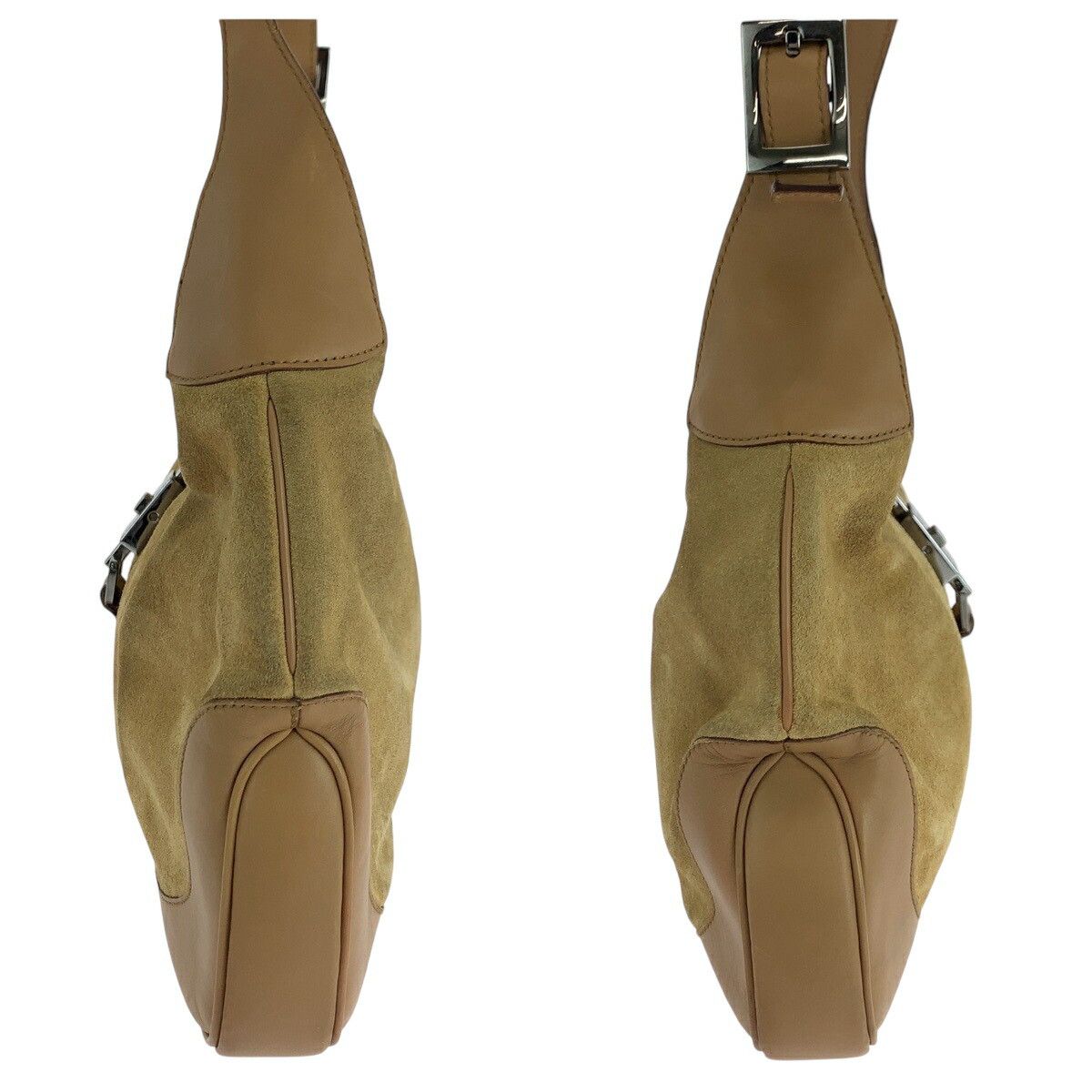 Gucci Gucci Gucci Suede/Leather Jackie Shelle Shoulder Bag 0013306 Suede Shoulder Bag 001 3306 DUTY FREE for USA Size ONE SIZE - 8 Thumbnail