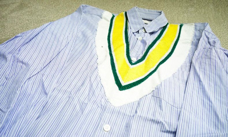 Comme des Garcons Comme des Garçons Knit V-Neck Shirt- DMC Size US M / EU 48-50 / 2 - 3 Thumbnail