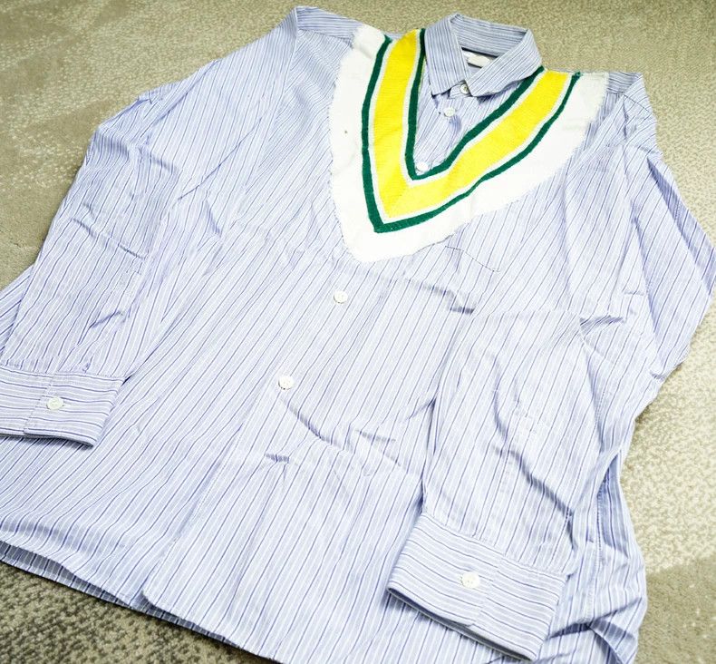 Comme des Garcons Comme des Garçons Knit V-Neck Shirt- DMC Size US M / EU 48-50 / 2 - 2 Thumbnail