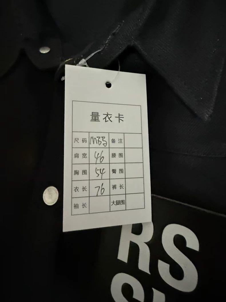 Raf Simons Raf Simons Black Letter Patch Shirt Jacket- DMC Size US M / EU 48-50 / 2 - 6 Thumbnail