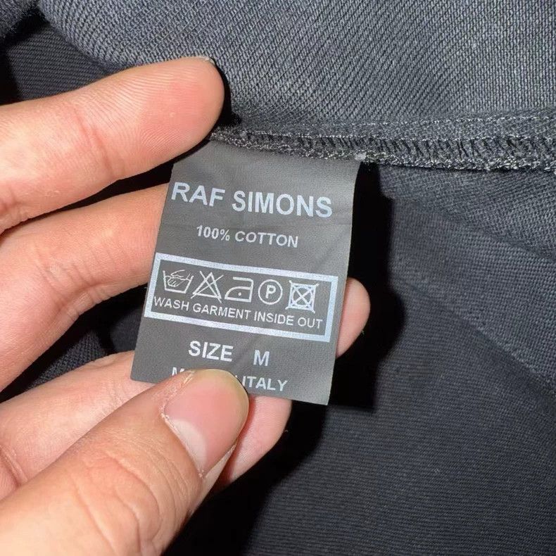 Raf Simons Raf Simons Black Letter Patch Shirt Jacket- DMC Size US M / EU 48-50 / 2 - 5 Thumbnail