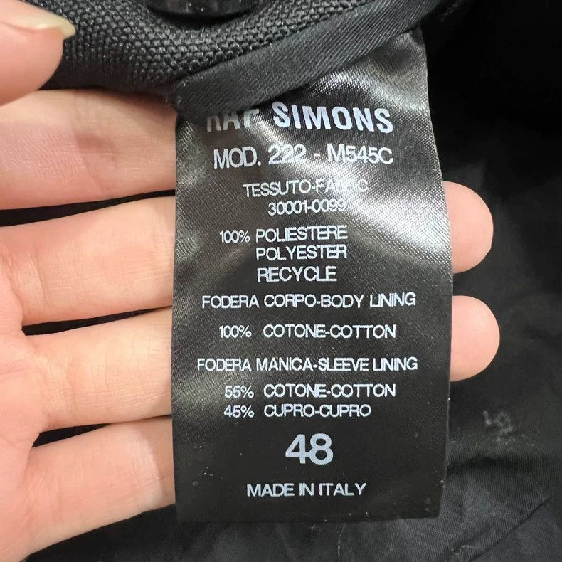 Raf Simons Raf Simons Black Graphic Blazer Jacket- DMC Size US L / EU 52-54 / 3 - 4 Thumbnail