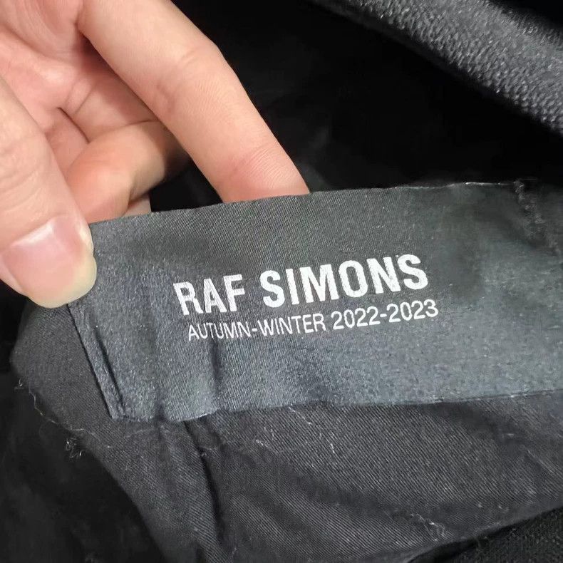 Raf Simons Raf Simons Black Graphic Blazer Jacket- DMC Size US L / EU 52-54 / 3 - 3 Thumbnail