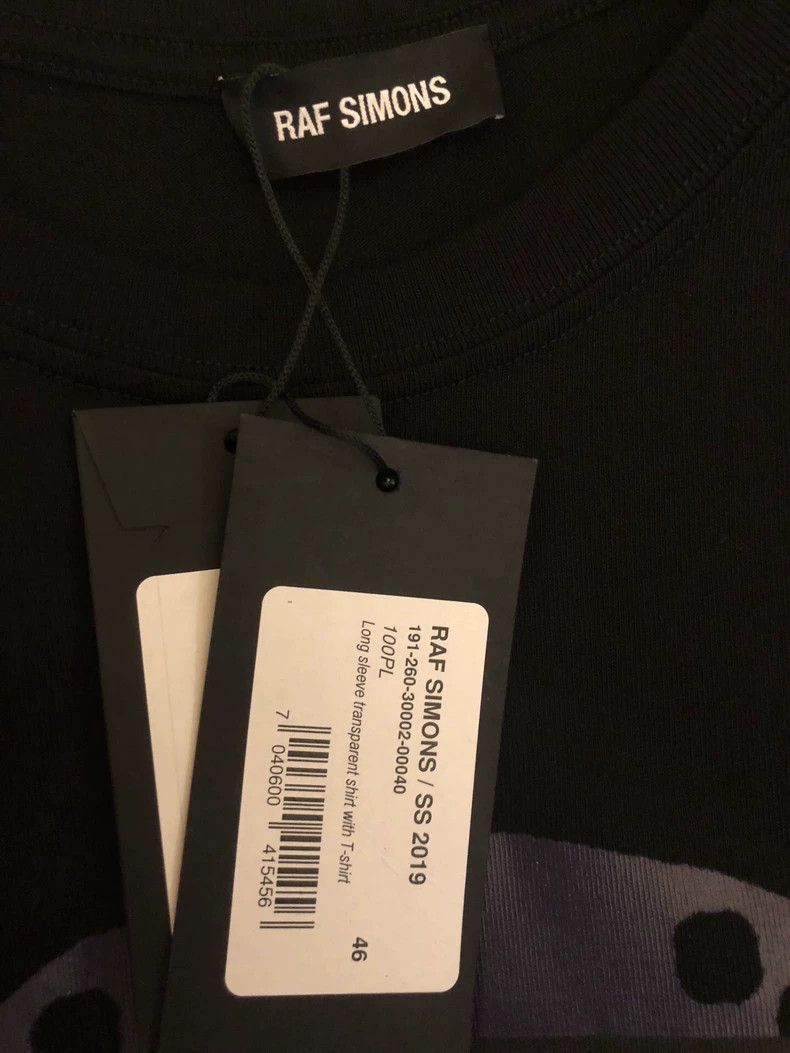 Raf Simons RAF SIMONS Abstract Print T-Shirt- DMC Size US M / EU 48-50 / 2 - 3 Thumbnail
