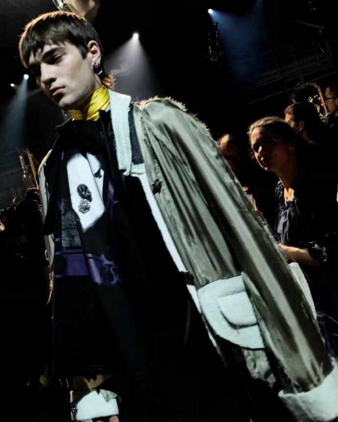 Raf Simons RAF SIMONS Abstract Print T-Shirt- DMC Size US M / EU 48-50 / 2 - 7 Thumbnail
