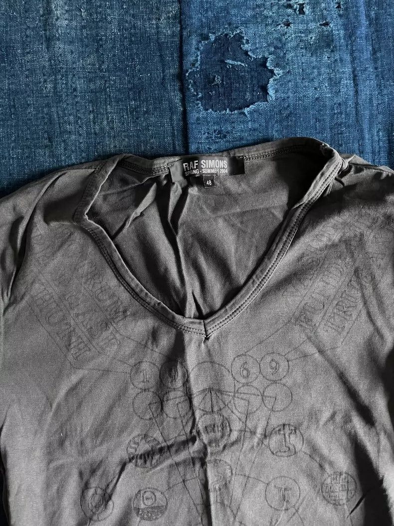 Raf Simons RAF SIMONS Kabbalah Tree T-Shirt in Gray- DMC Size US M / EU 48-50 / 2 - 3 Thumbnail