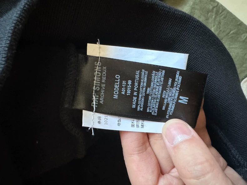 Raf Simons Raf Simons Earth Graphic Black Sweatshirt- DMC Size US M / EU 48-50 / 2 - 6 Thumbnail