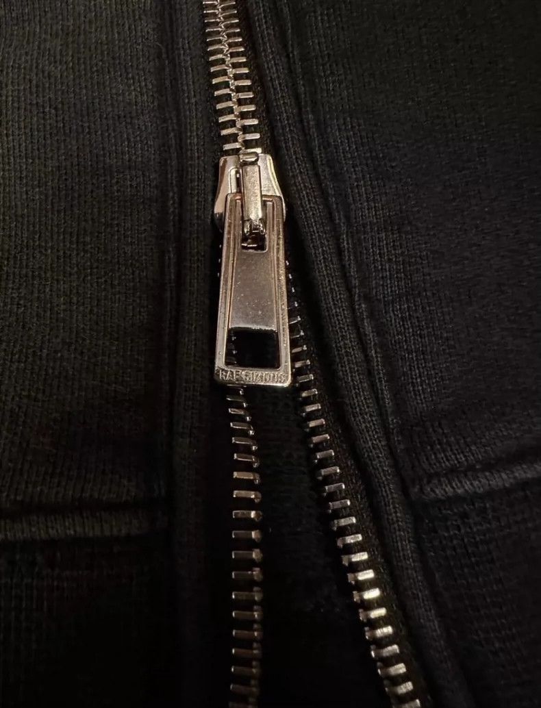Raf Simons Raf Simons Archive Zip-Up Sweatshirt With Print- DMC Size US L / EU 52-54 / 3 - 3 Thumbnail