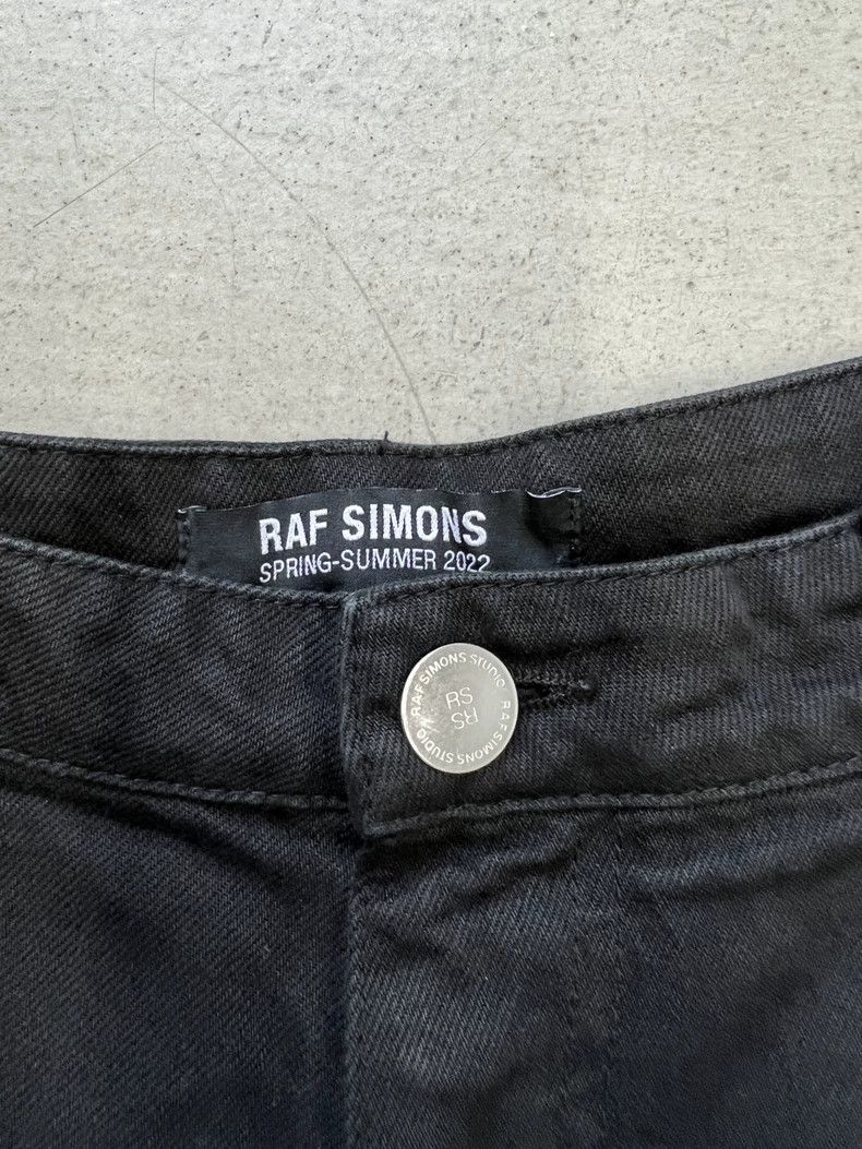 Raf Simons Raf Simons Wide Leg A-Line Denim Shorts- DMC Size US 30 / EU 46 - 2 Thumbnail