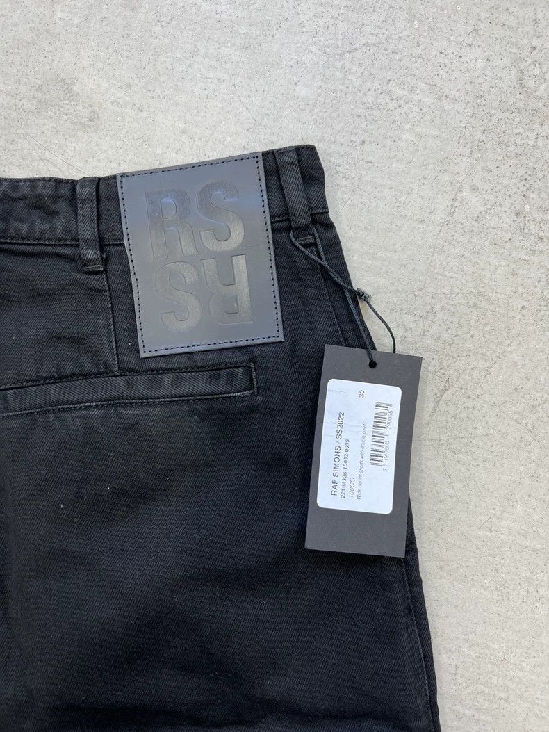 Raf Simons Raf Simons Wide Leg A-Line Denim Shorts- DMC Size US 30 / EU 46 - 4 Thumbnail