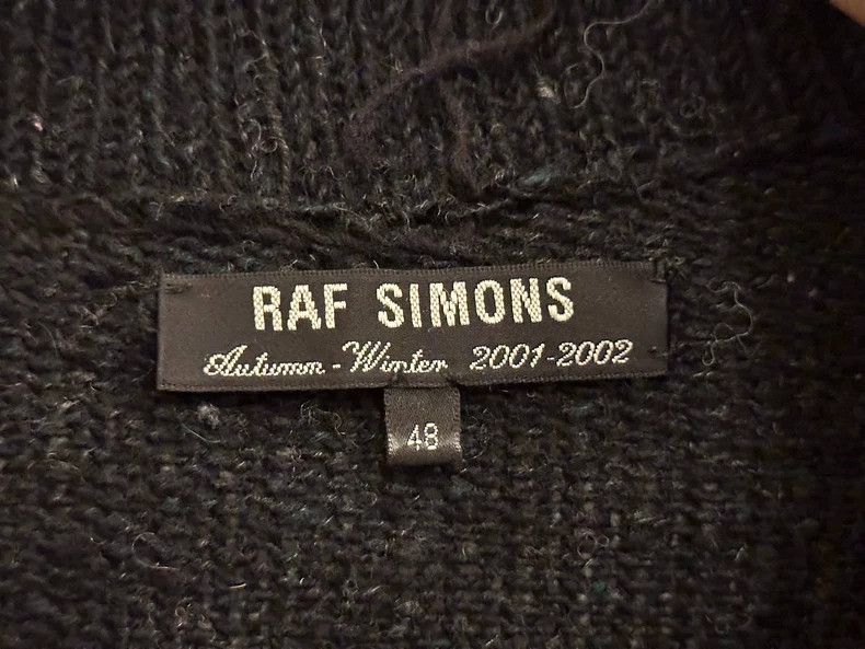 Raf Simons Raf Simons 2001AW Riot Cardigan Wool- DMC Size US L / EU 52-54 / 3 - 3 Thumbnail