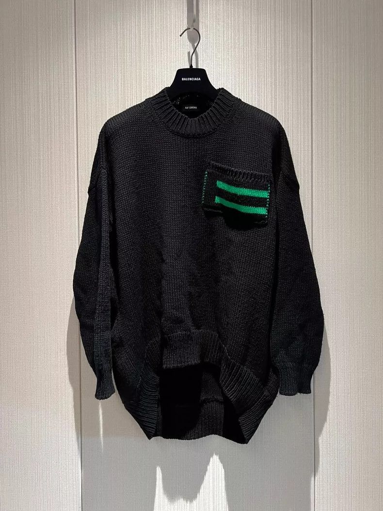 Raf Simons Raf Simons Oversized Pocket Sweater L Size- DMC Size US L / EU 52-54 / 3 - 2 Thumbnail