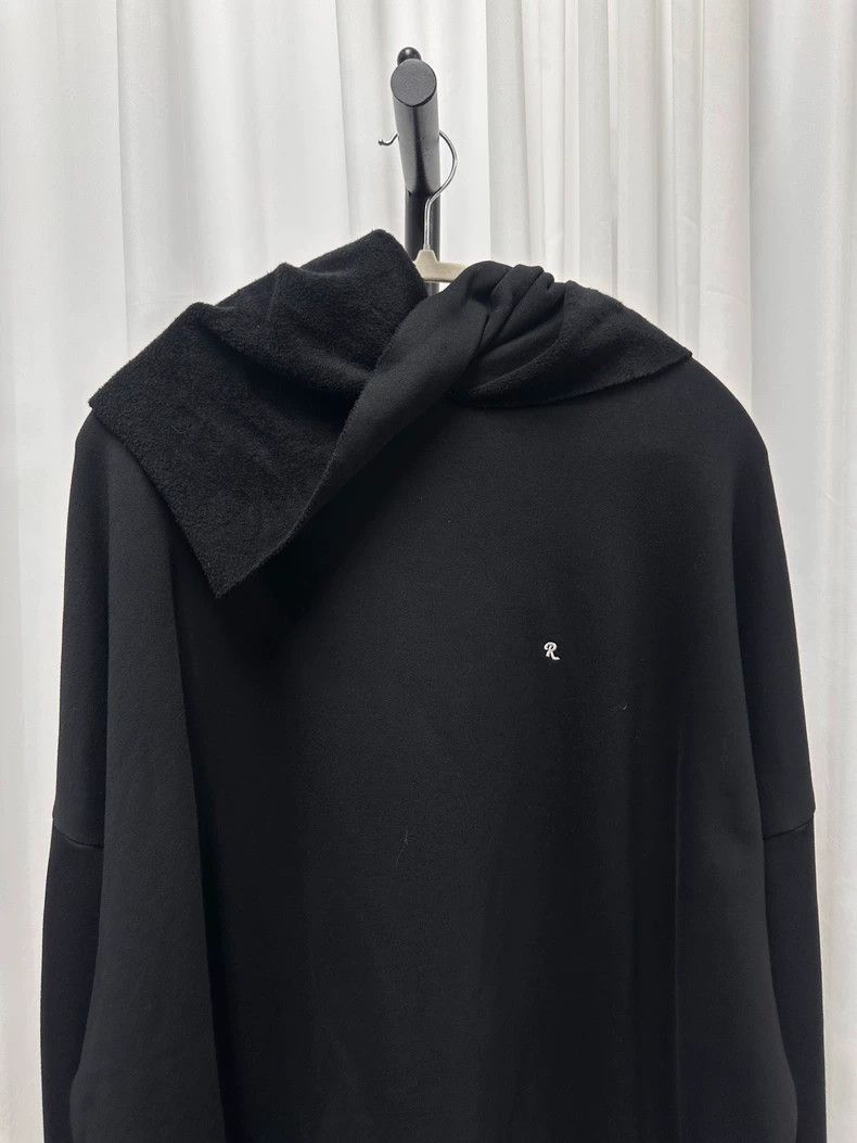 Raf Simons Raf Simons Hooded Sweatshirt with Asymmetric Design- DMC Size US M / EU 48-50 / 2 - 2 Thumbnail