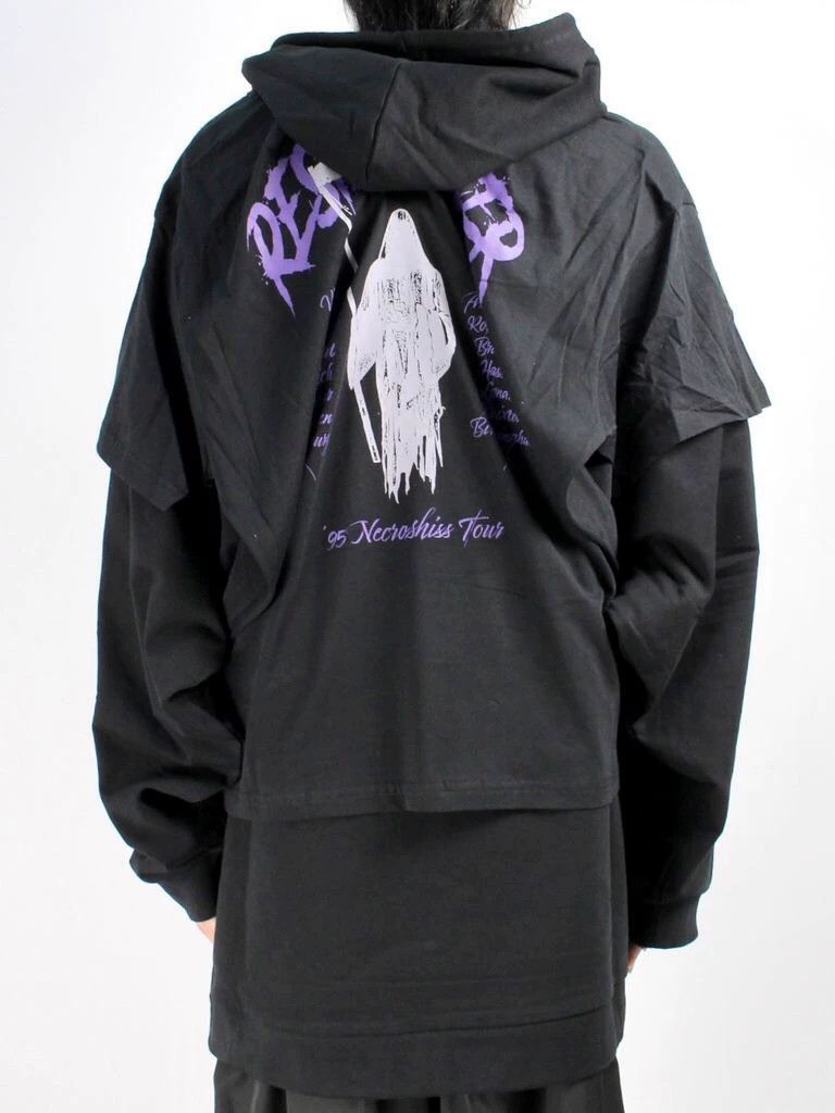 Raf Simons RAF SIMONS Graphic Print Oversized Hoodie- DMC Size US L / EU 52-54 / 3 - 9 Thumbnail