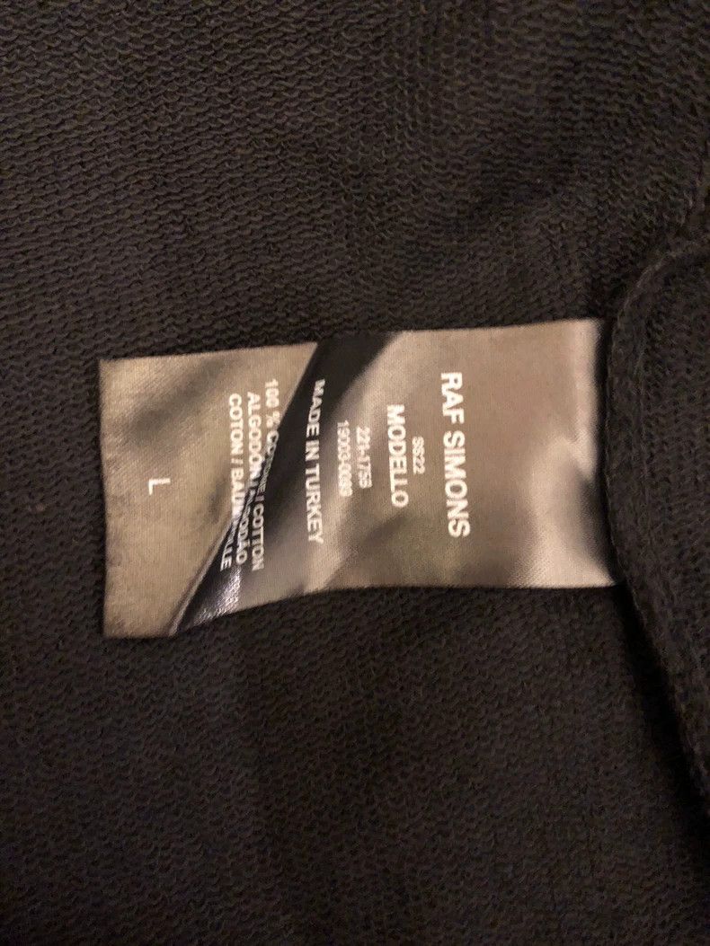 Raf Simons RAF SIMONS Graphic Print Oversized Hoodie- DMC Size US L / EU 52-54 / 3 - 4 Thumbnail