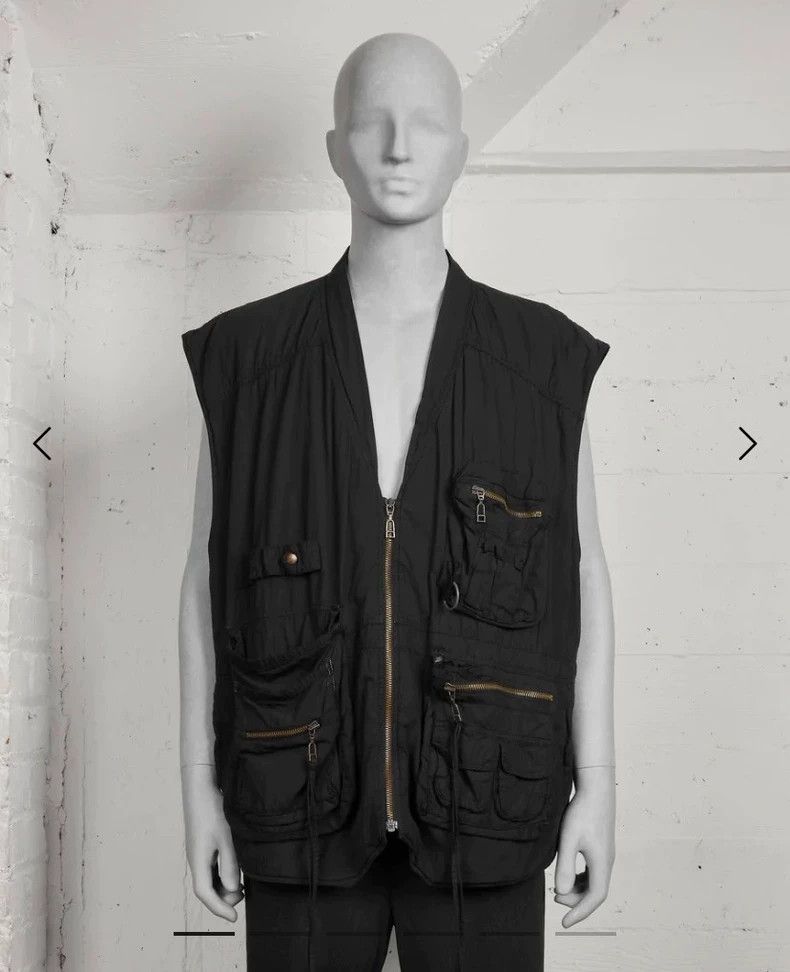 Raf Simons Raf Simons 2003 Vest with Pockets- DMC Size US L / EU 52-54 / 3 - 5 Thumbnail