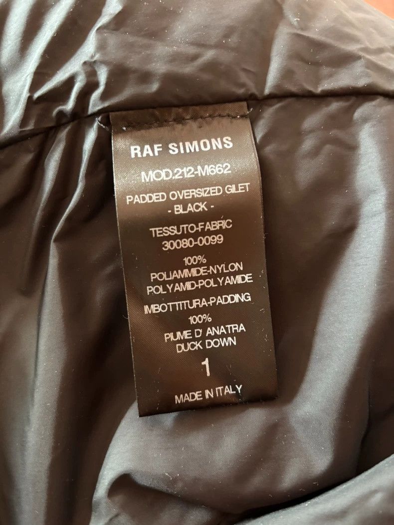 Raf Simons Raf Simons Black Padded Vest for All- DMC Size US S / EU 44-46 / 1 - 5 Thumbnail
