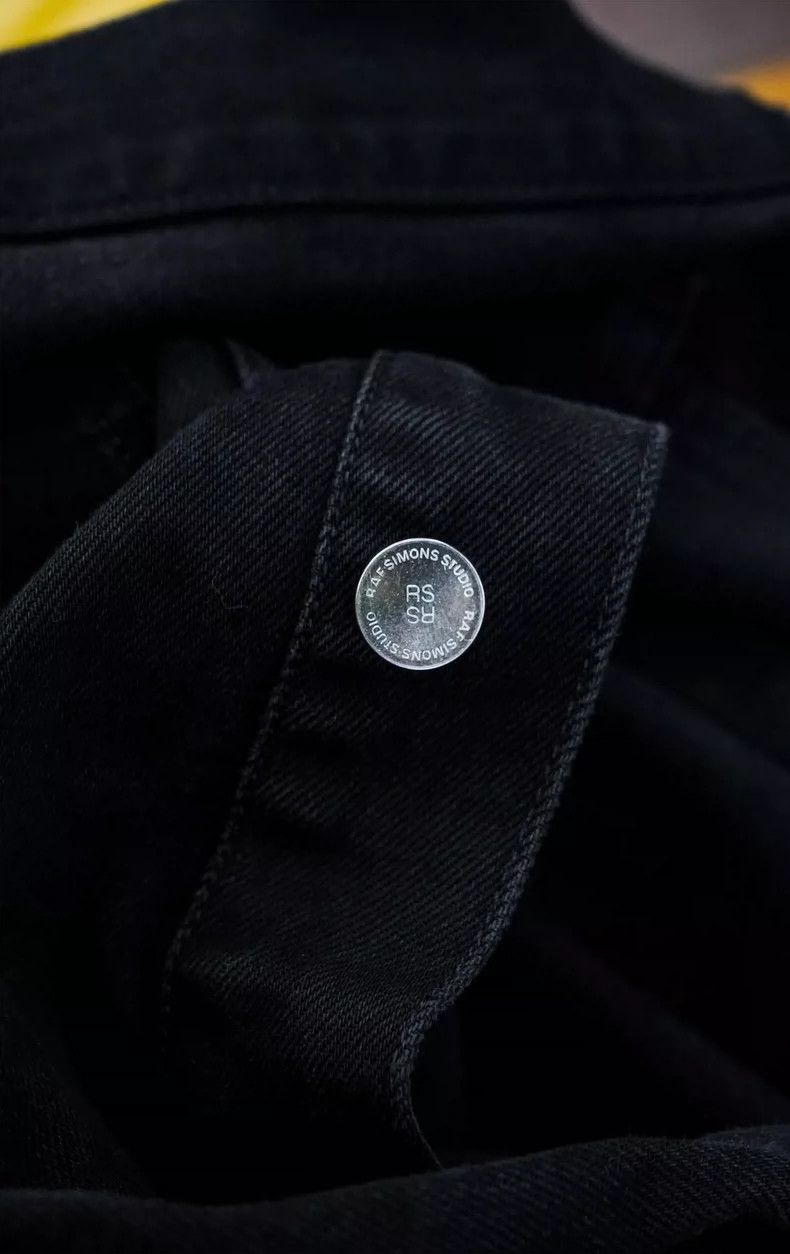 Raf Simons Raf Simons Black Oversized Denim Jacket- DMC Size US L / EU 52-54 / 3 - 5 Thumbnail