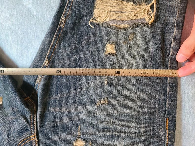 Raf Simons Raf Simons Distressed Denim Jeans Size 28- DMC Size US 28 / EU 44 - 5 Thumbnail