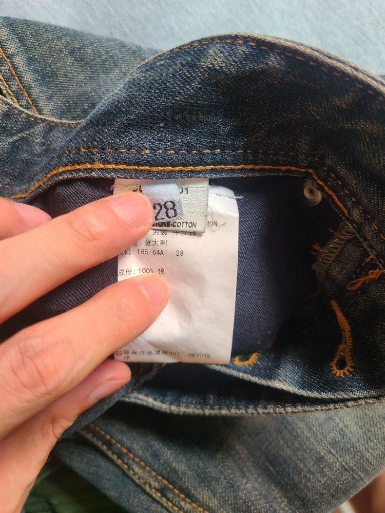 Raf Simons Raf Simons Distressed Denim Jeans Size 28- DMC Size US 28 / EU 44 - 7 Thumbnail
