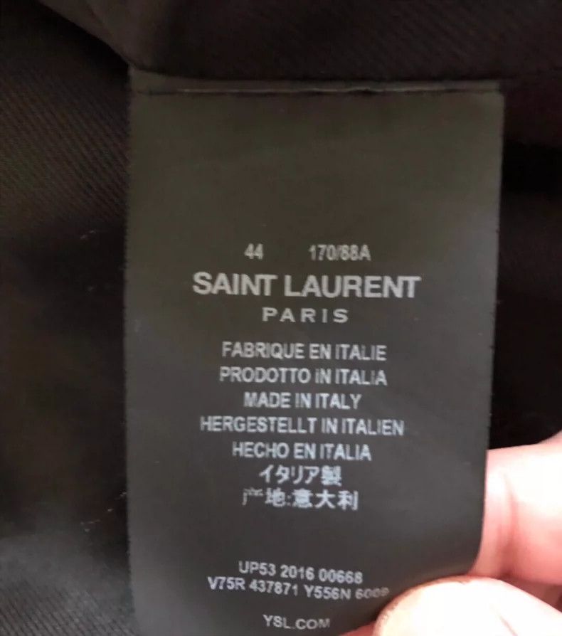 Saint Laurent Paris Red Velvet Saint Laurent Jacket- DMC Size US M / EU 48-50 / 2 - 3 Thumbnail