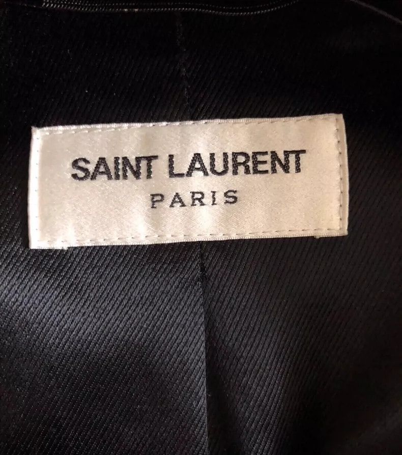 Saint Laurent Paris Red Velvet Saint Laurent Jacket- DMC Size US M / EU 48-50 / 2 - 2 Thumbnail