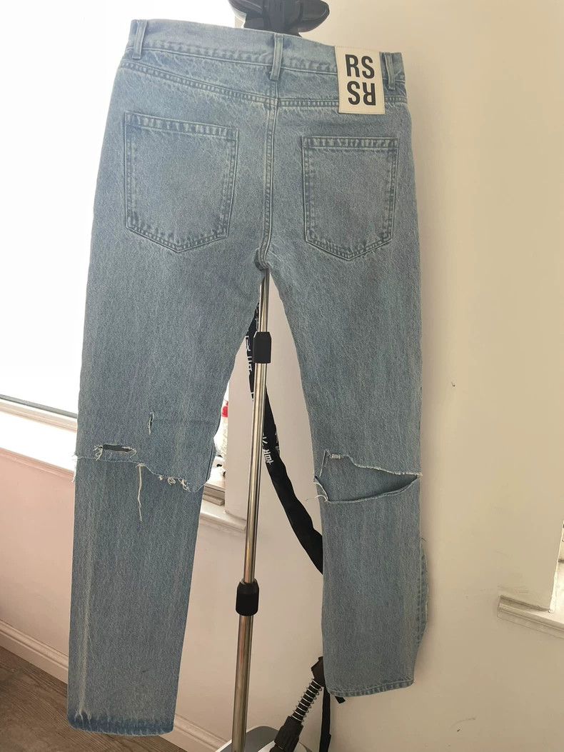 Raf Simons Raf Simons Distressed Denim Jeans Size 30- DMC Size US 30 / EU 46 - 4 Thumbnail