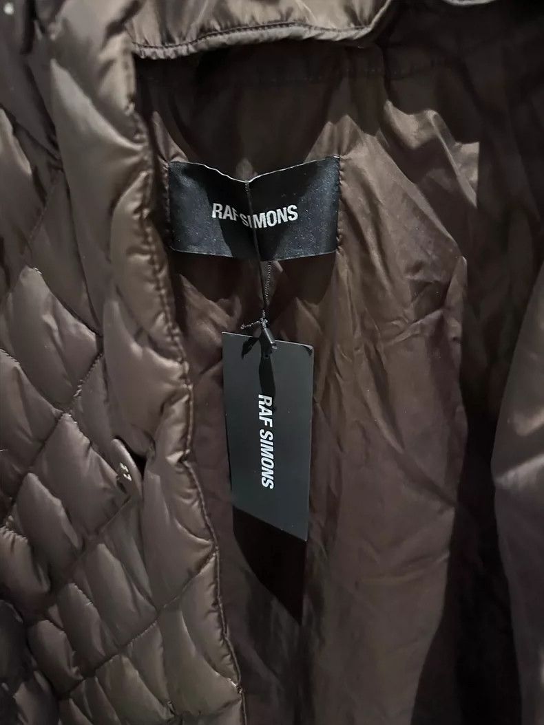 Raf Simons Raf Simons Brown Quilted Cotton Coat- DMC Size US S / EU 44-46 / 1 - 2 Thumbnail