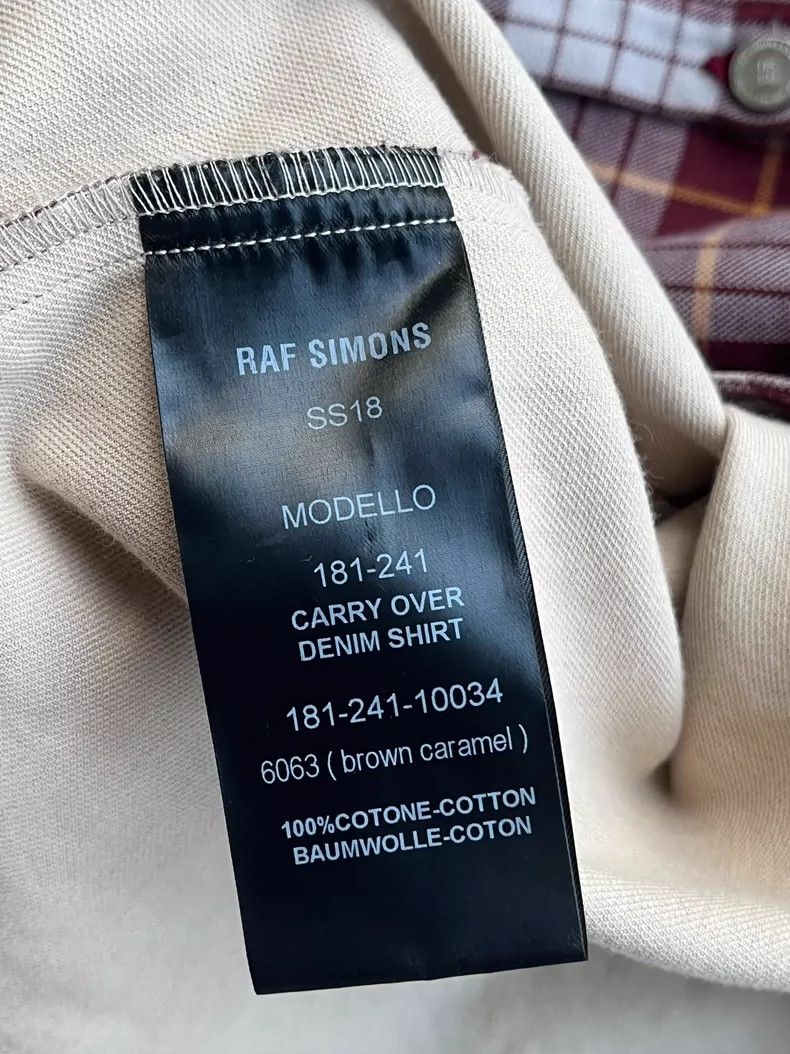 Raf Simons Raf Simons Plaid Shirt Jacket Size M- DMC Size US M / EU 48-50 / 2 - 4 Thumbnail