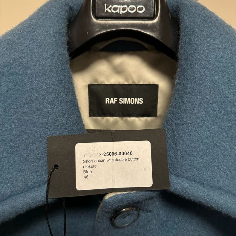 Raf Simons RAF SIMONS Short Caban with Double Button Closure- DMC Size US M / EU 48-50 / 2 - 2 Thumbnail