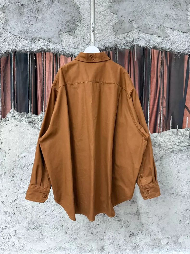 Raf Simons Raf Simons Oversized Shirt Jacket in Brown- DMC Size US M / EU 48-50 / 2 - 2 Thumbnail