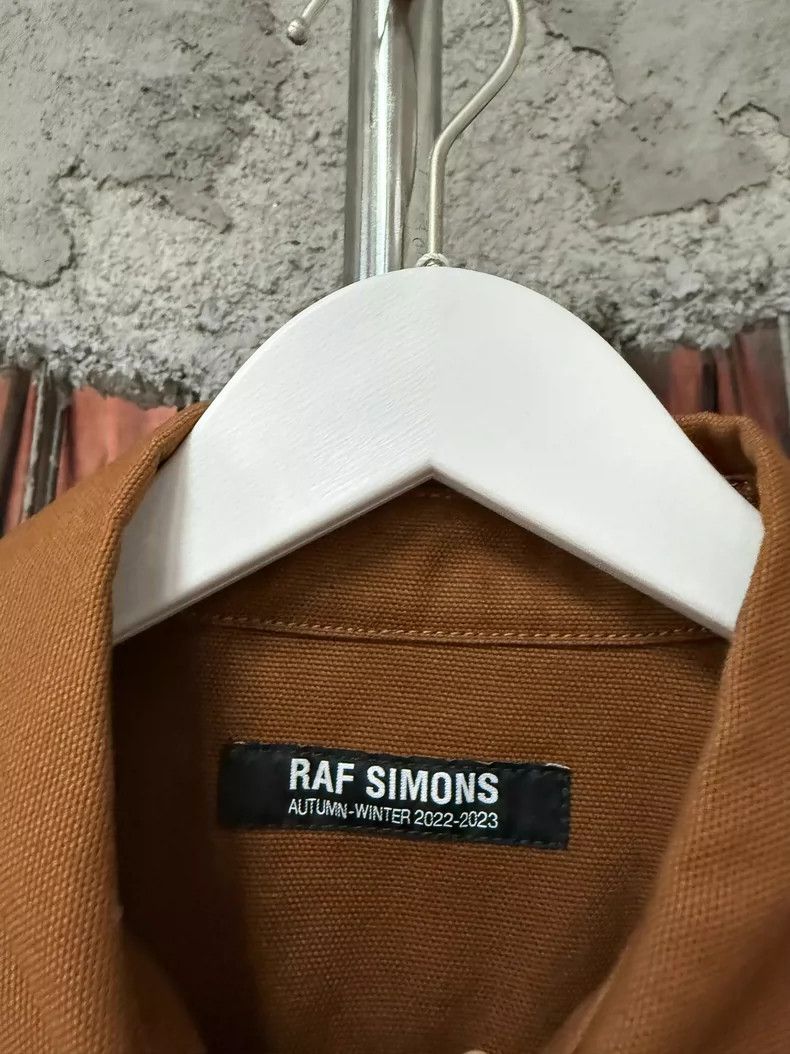 Raf Simons Raf Simons Oversized Shirt Jacket in Brown- DMC Size US M / EU 48-50 / 2 - 7 Thumbnail