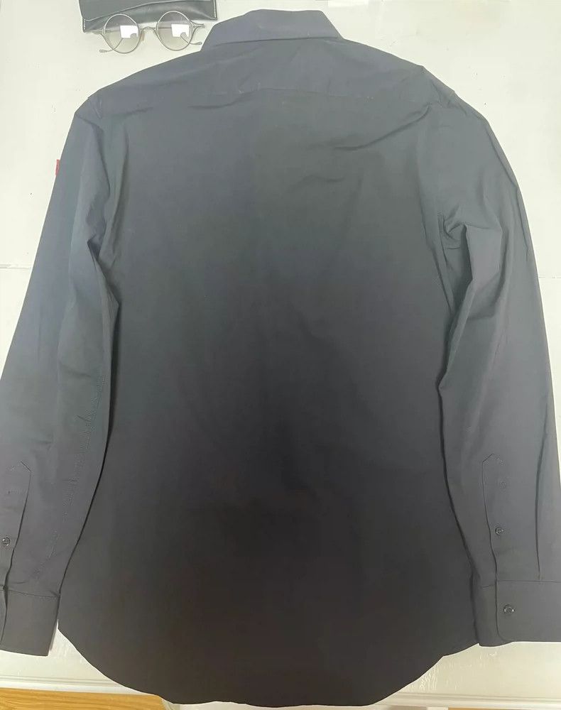Raf Simons Raf Simons Rare Navy Blue Shirt with Badges- DMC Size US M / EU 48-50 / 2 - 2 Thumbnail