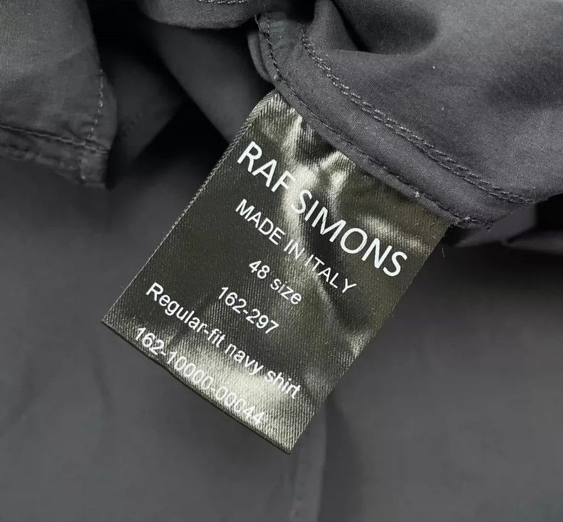 Raf Simons Raf Simons Rare Navy Blue Shirt with Badges- DMC Size US M / EU 48-50 / 2 - 4 Thumbnail