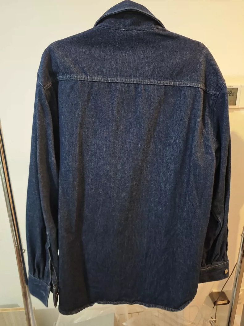 Raf Simons Raf Simons Classic Denim Shirt with Design- DMC Size US M / EU 48-50 / 2 - 6 Thumbnail