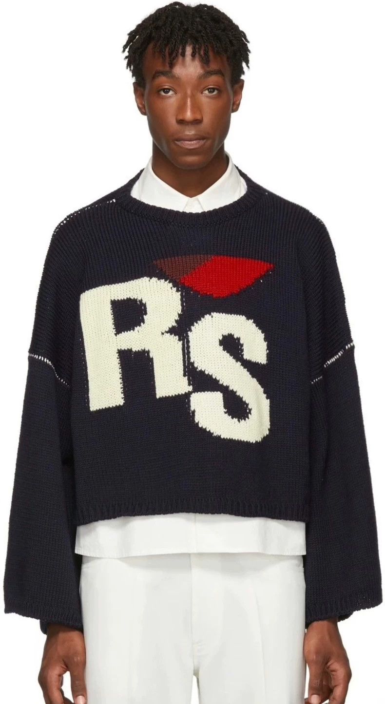 Raf Simons Raf Simons Cropped Knit Sweater RS Design- DMC Size US S / EU 44-46 / 1 - 5 Thumbnail