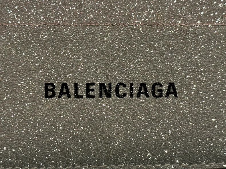 Balenciaga Balenciaga Glitter Card Holder, Excellent Condition- DMC Size ONE SIZE - 3 Thumbnail