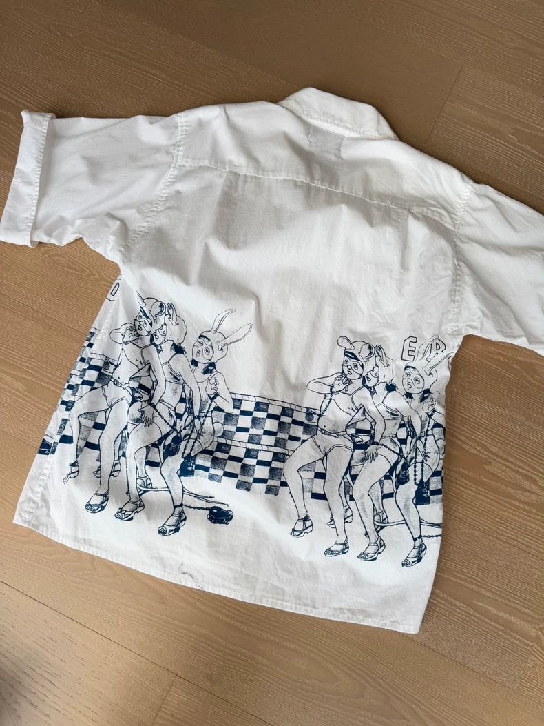 Enfants Riches Deprimes Enfants Riches Deprimes Bunny Graphic Shirt- DMC Size US M / EU 48-50 / 2 - 2 Thumbnail
