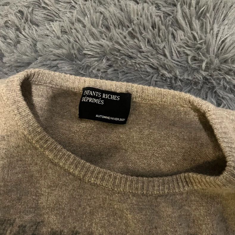 Enfants Riches Deprimes Enfants Riches Deprimes Erd Boxy Sweater- DMC Size US M / EU 48-50 / 2 - 2 Thumbnail