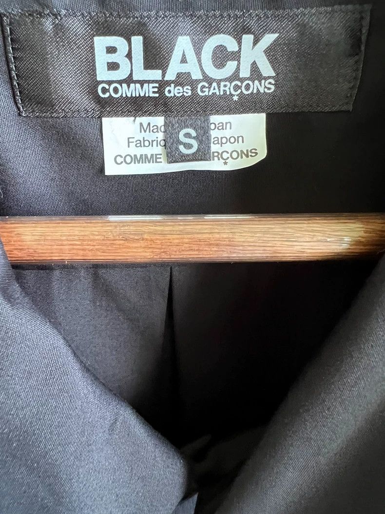 Comme des Garcons Black Cotton Large Collar Shirt- DMC Size US S / EU 44-46 / 1 - 4 Thumbnail