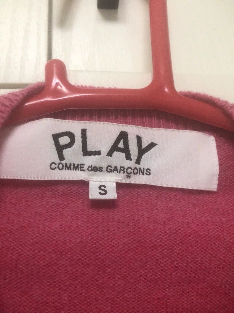 Comme des Garcons Comme des Garçons Pink Knit Cardigan- DMC Size US M / EU 48-50 / 2 - 2 Thumbnail