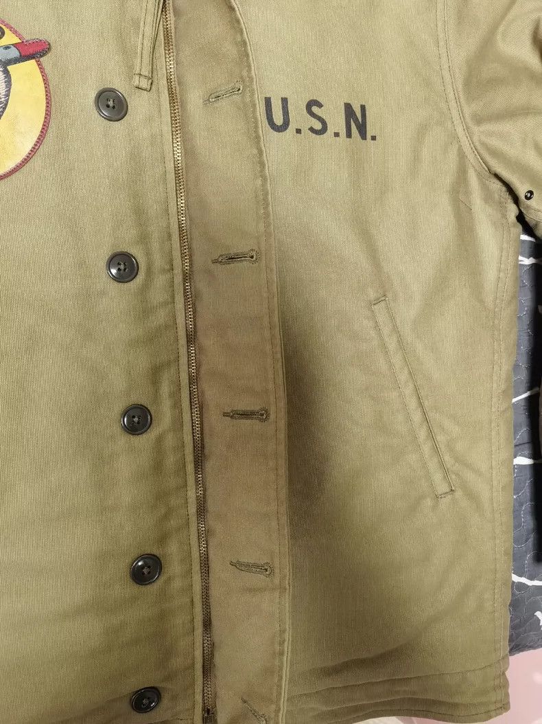 The Real McCoy's The Real McCoy's N-1 USN Jacket- DMC Size US M / EU 48-50 / 2 - 8 Thumbnail