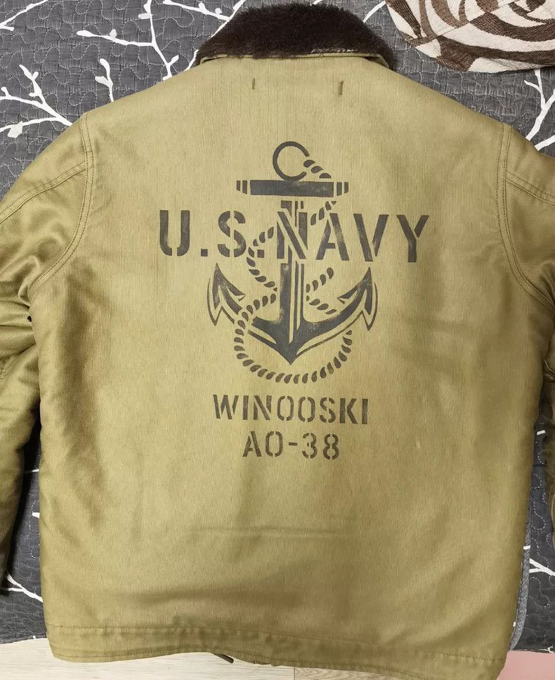 The Real McCoy's The Real McCoy's N-1 USN Jacket- DMC Size US M / EU 48-50 / 2 - 2 Thumbnail