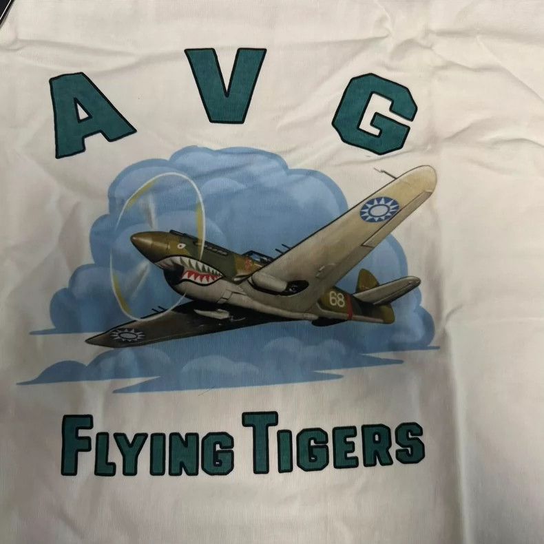 The Real McCoy's Real McCoy Flying Tigers T-Shirt Size 40- DMC Size US M / EU 48-50 / 2 - 2 Thumbnail