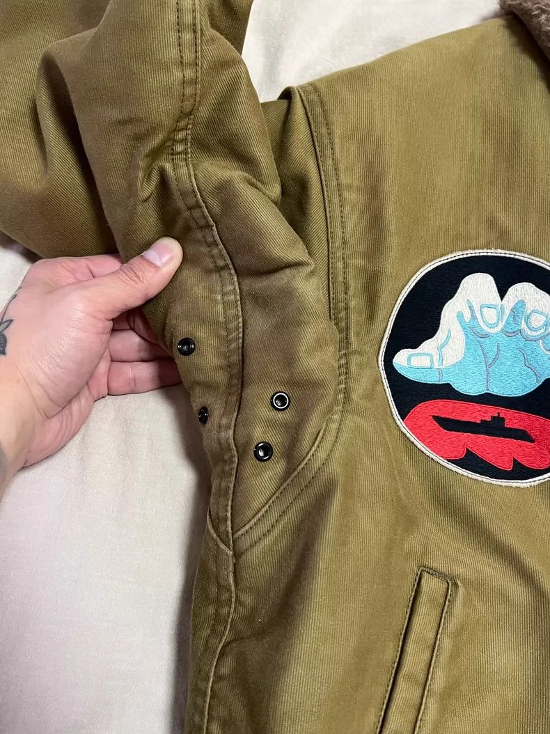 The Real McCoy's Toys McCoy N-1 Deck Jacket with Patches- DMC Size US S / EU 44-46 / 1 - 4 Thumbnail