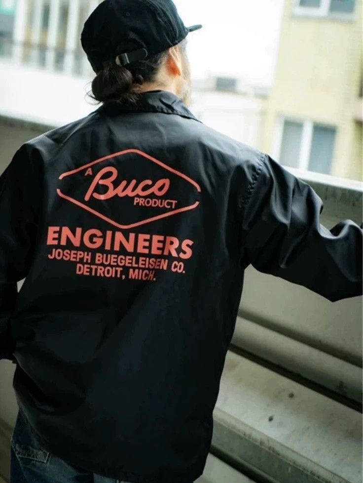 The Real McCoy's The Real McCoy's Buco Nylon Coach Jacket- DMC Size US XL / EU 56 / 4 - 6 Thumbnail