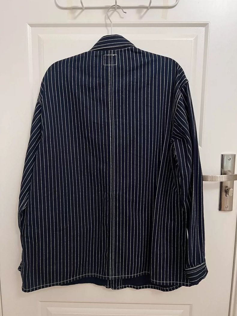 The Real McCoy's Real McCoy's Striped Denim Jacket- DMC Size US M / EU 48-50 / 2 - 2 Thumbnail